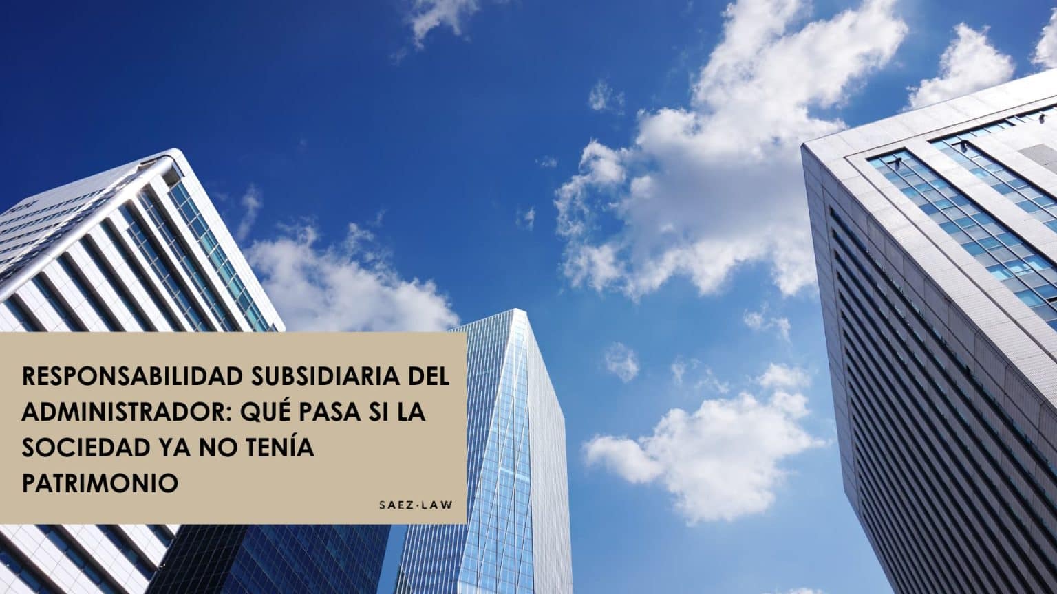 responsabilidad subsidiaria administrador artículo 43.1.b LGT