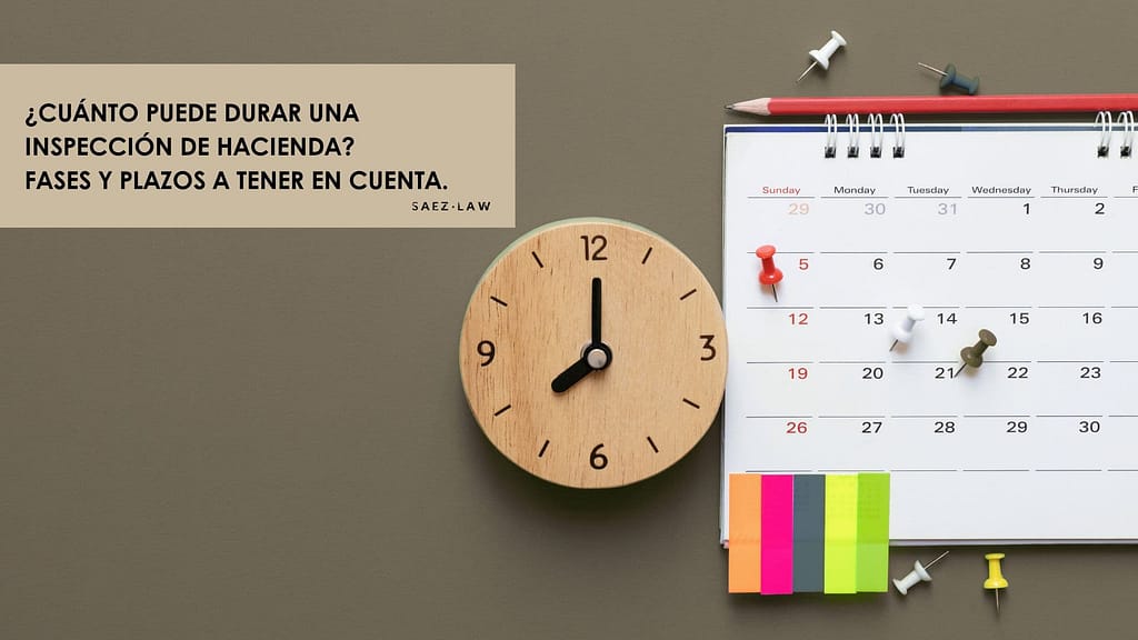 durar una inspección de Hacienda