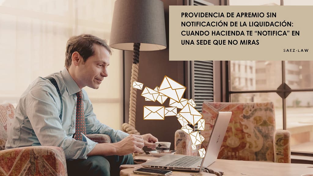 Providencia de apremio sin notificación de la liquidación