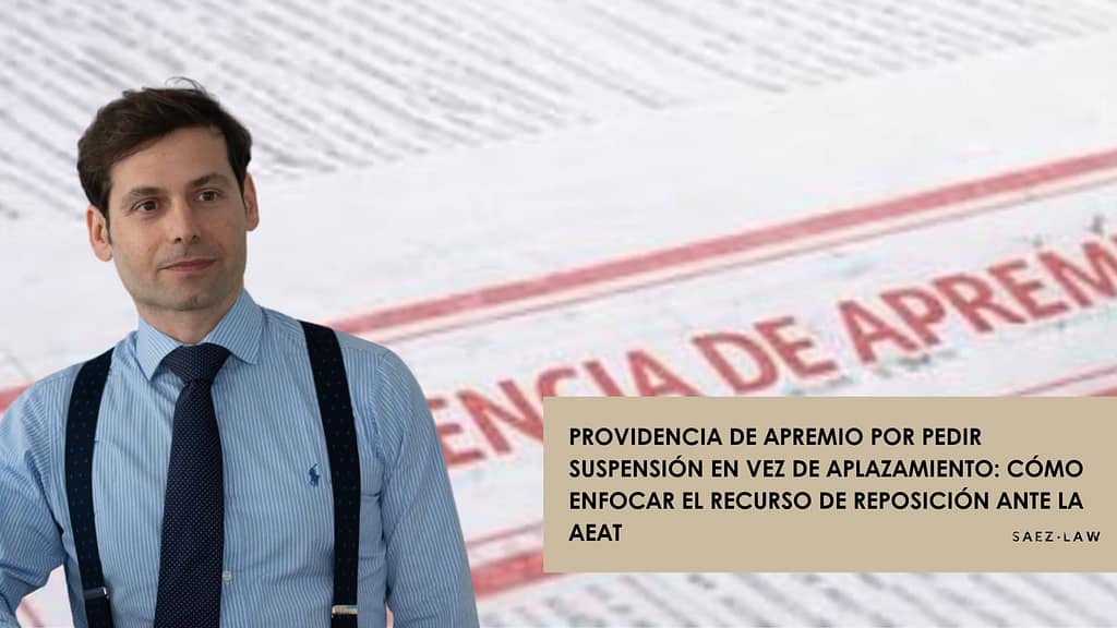 Providencia de apremio, recurso de reposición y aplazamiento ante la AEAT