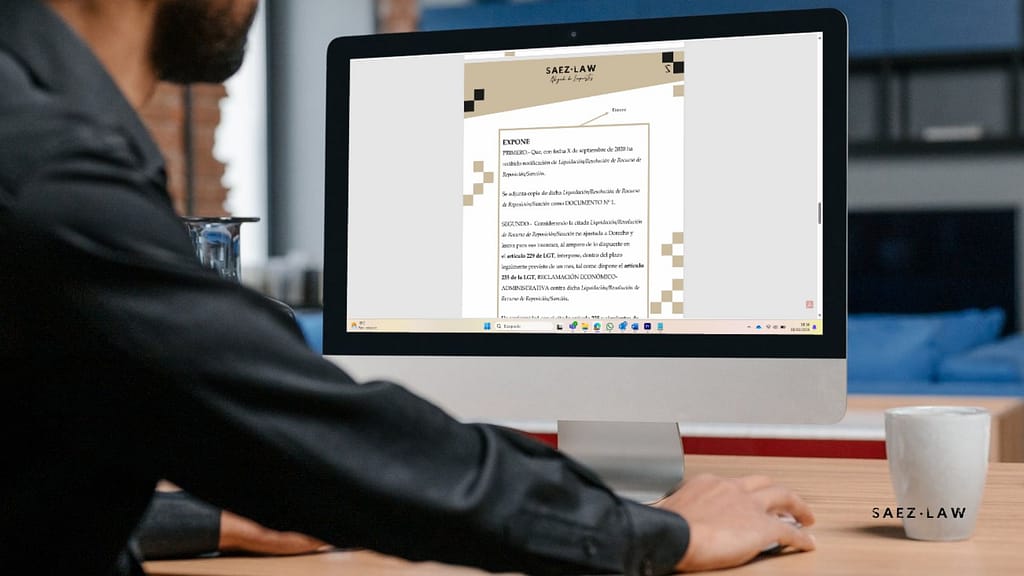 escrito de reclamación económico-administrativa