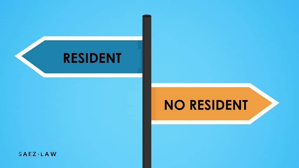 Residente vs. Não-Residente para IVA