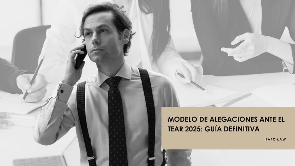 Modelo de alegaciones ante el TEAR