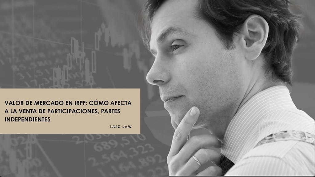 IRPF: La venta de participaciones, partes independientes