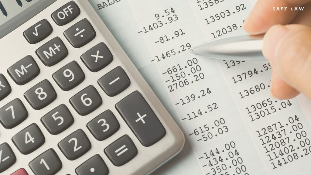 Cargos bancarios en lugar de facturas