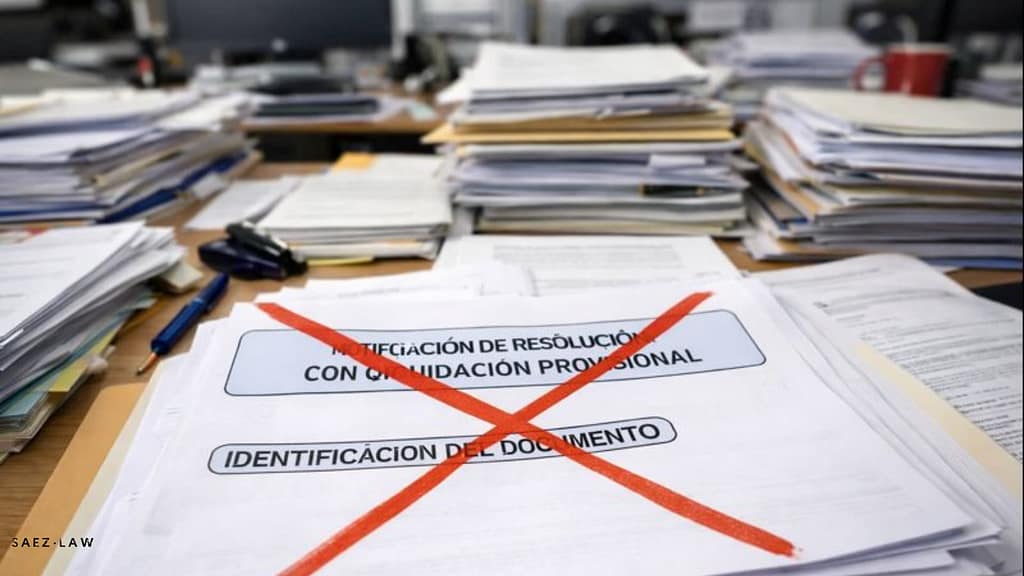 Segunda liquidación tras anular la primera