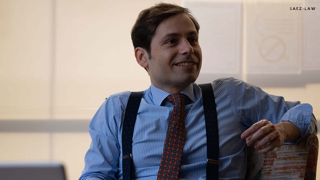 Álvaro Sáez abogado en SAEZ.LAW