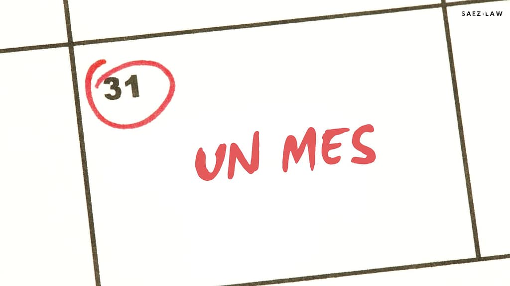 El plazo de 1 mes para presentar reclamación económico-administrativa