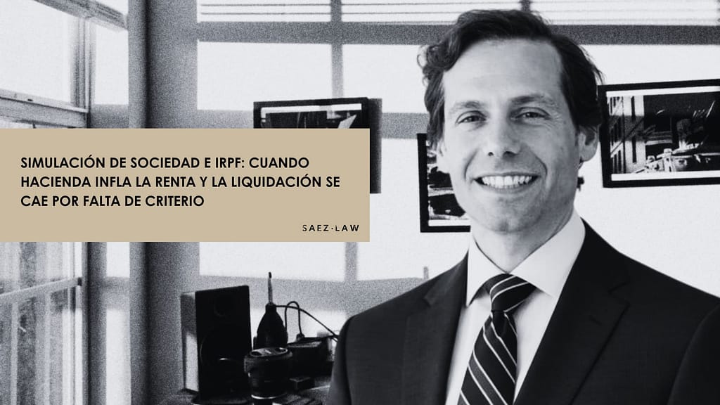 Simulación de sociedad, IRPF, Hacienda y liquidación inflada por estimación incorrecta de ingresos y gastos
