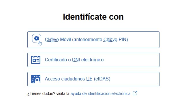 Identifícate con certificado para solicitar aplazamiento y fraccionamiento de deudas con la Agencia Tributaria.