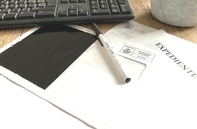 Sobres de notificaciones de Hacienda