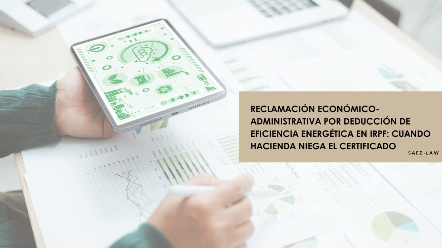 reclamación económico-administrativa IRPF deducción eficiencia energética