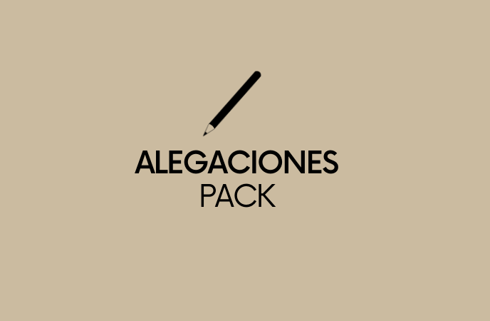 Pack de alegaciones